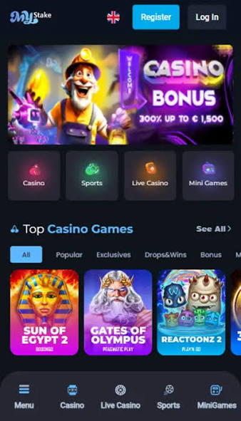 Opzioni di pagamento di Mystake